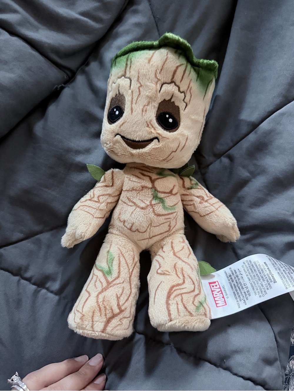 Marvel Baby Groot Plush - Beige with Green Accents